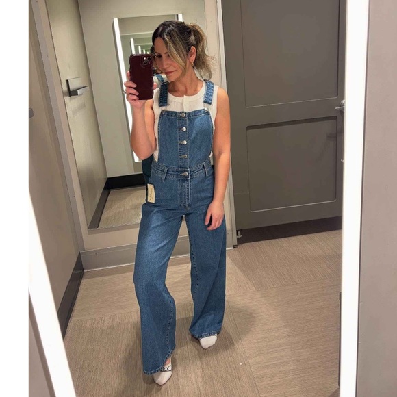 NWT Denim Sailor Overalls - Universal Thread - Picture 5 of 7